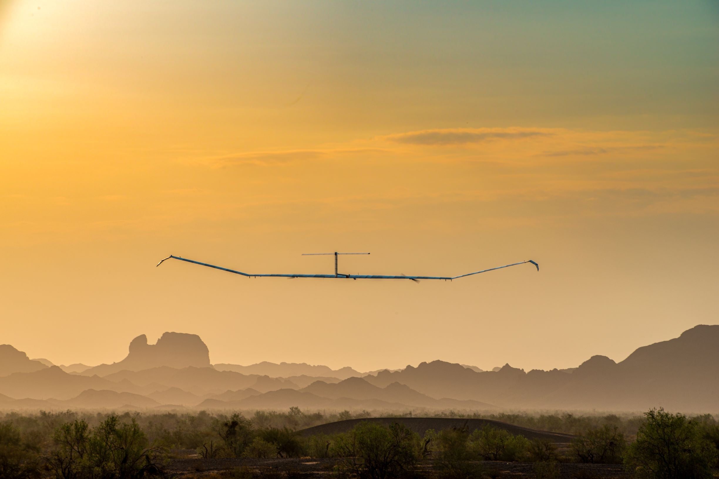 The Zephyr has completed two 18-day flights (Airbus/PA)