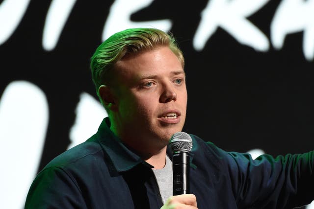 <p>Rob Beckett performing in 2018</p>