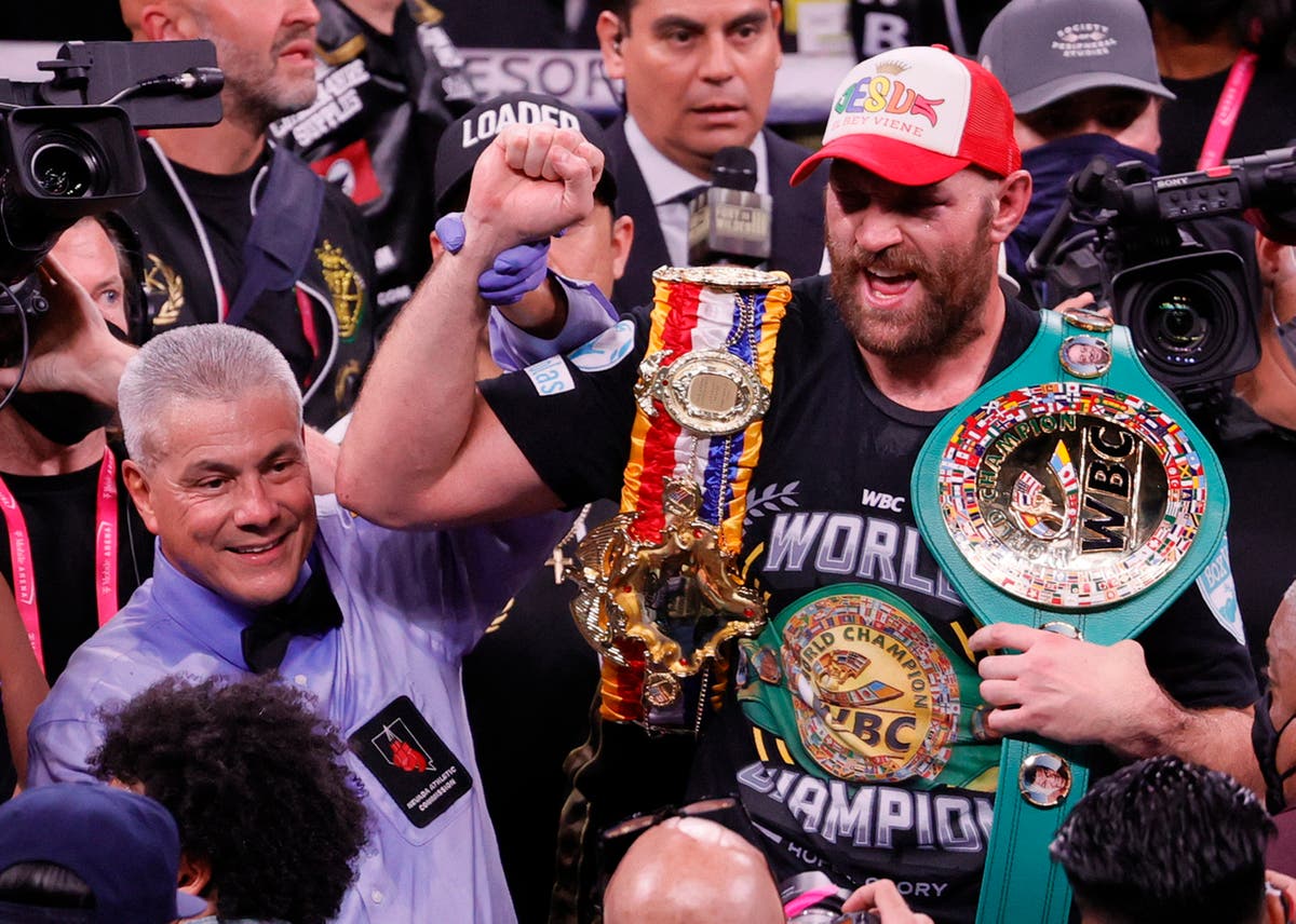 Tyson Fury&rsquo;s father tells him Oleksandr Usyk must be next opponent after win over Deontay Wilder