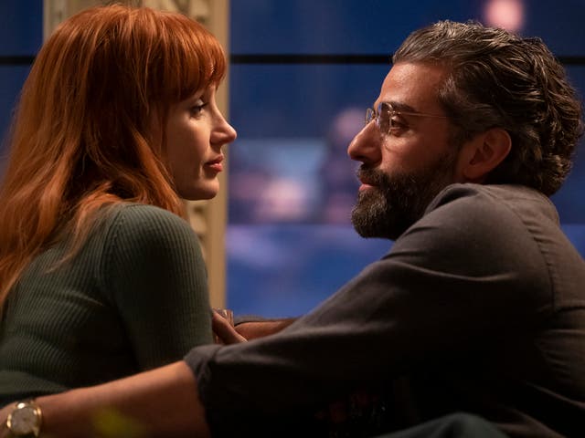 <p>Jessica Chastain and Oscar Isaac in ‘Scenes from a Marriage’ </p>