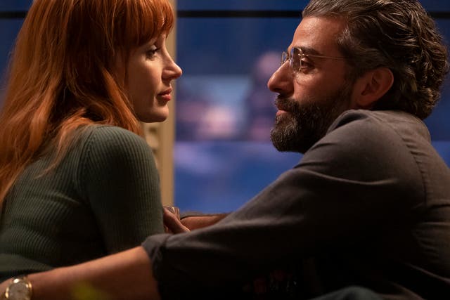 <p>Jessica Chastain and Oscar Isaac in ‘Scenes from a Marriage’ </p>