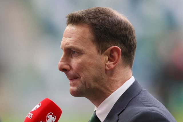 Ian Baraclough is eager to move on from Saturday’s controversial defeat to Switzerland (Brian Lawless/PA)