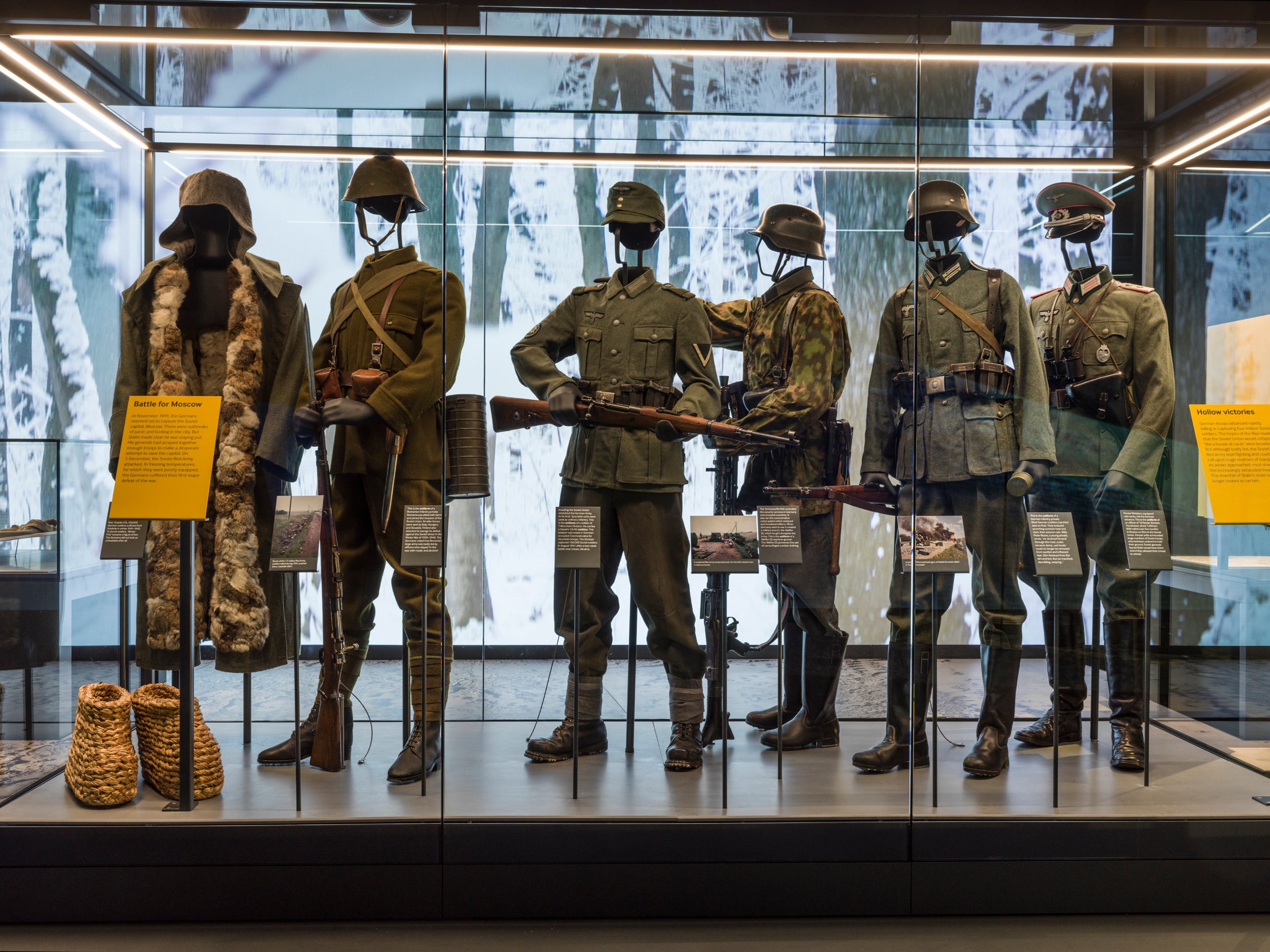 The Second World War gallery at the Imperial War Museum will open on 20 October.