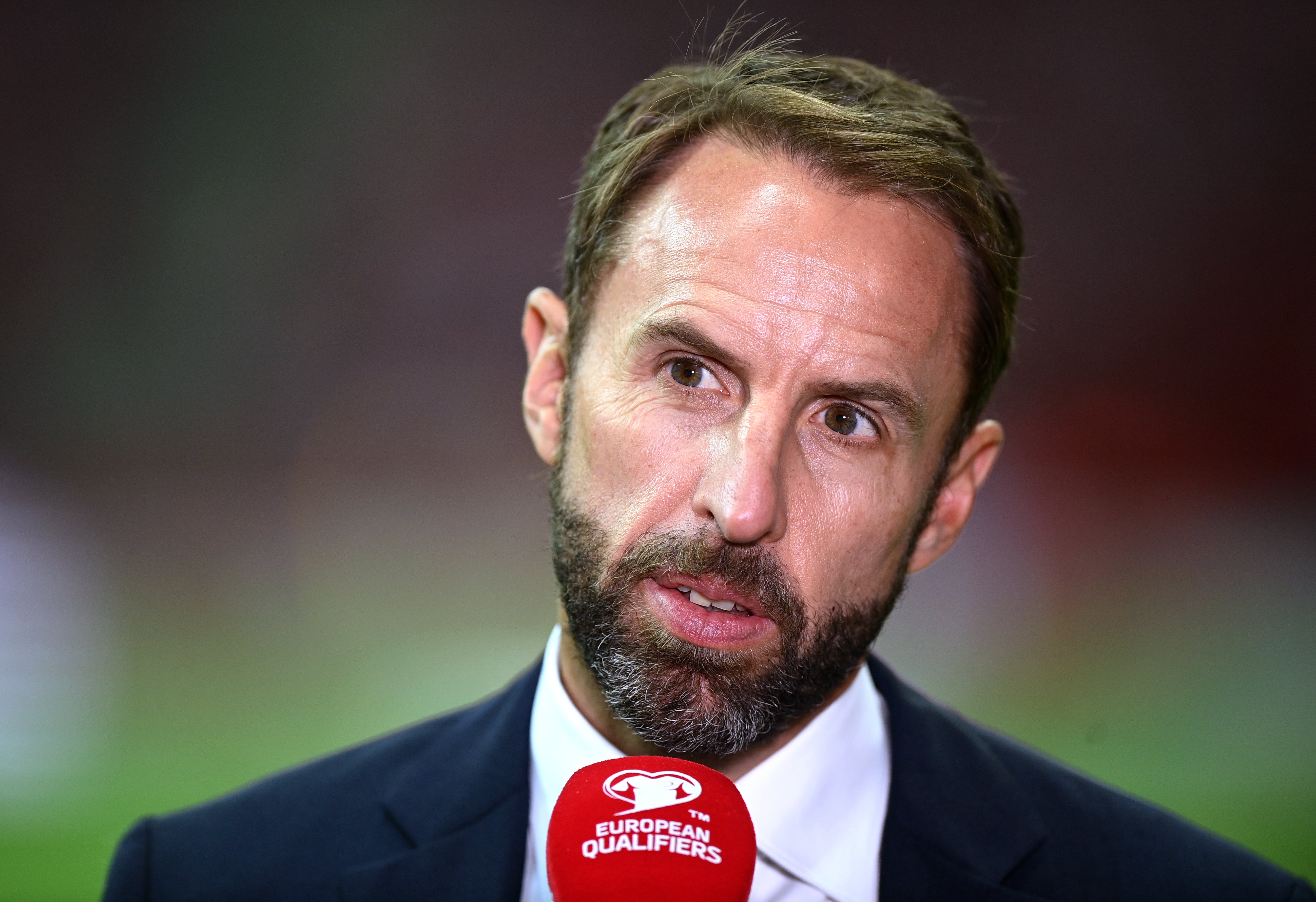 Gareth Southgate’s England take on Hungary (Rafal Oleksiewicz/PA)