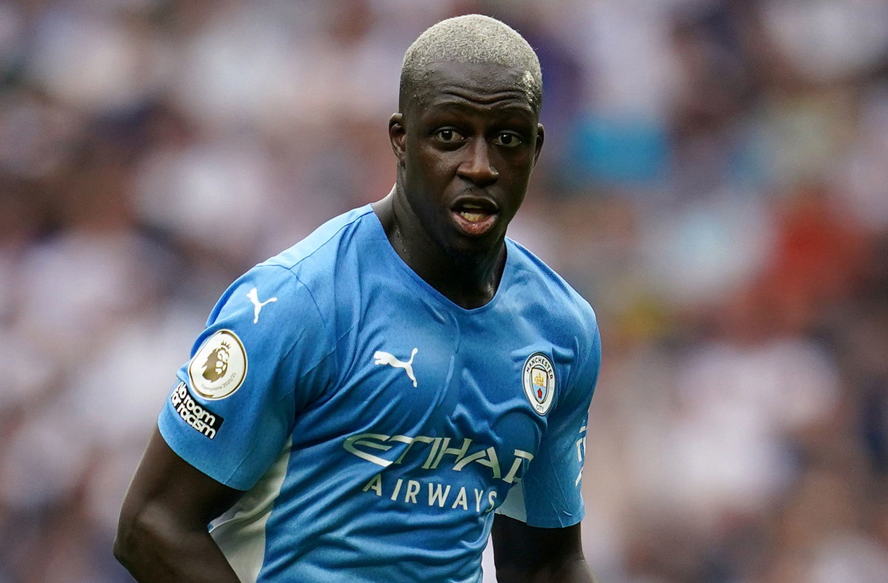 Mendy was suspended by Man City after being charged with rape
