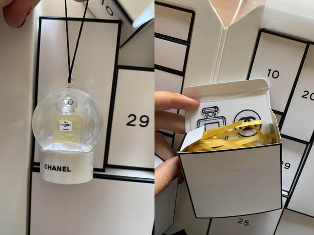 Chanel advent calendar 2021 review: Contents, price, unboxing and features  | The Independent