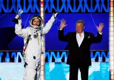 William Shatner says he is ‘comfortable but also uncomfortable’ ahead of space flight