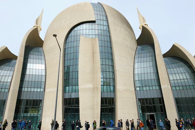 <p>Cologne is home to Cologne Central Mosque, the largest mosque in the country</p>