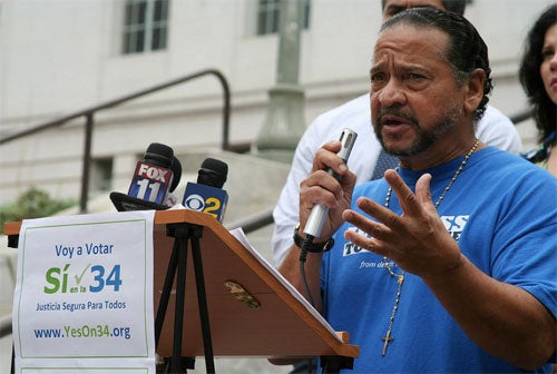 Juan Melendez now travels the country speaking with Witness to Innocence, an exoneree-led criminal justice advocacy group.