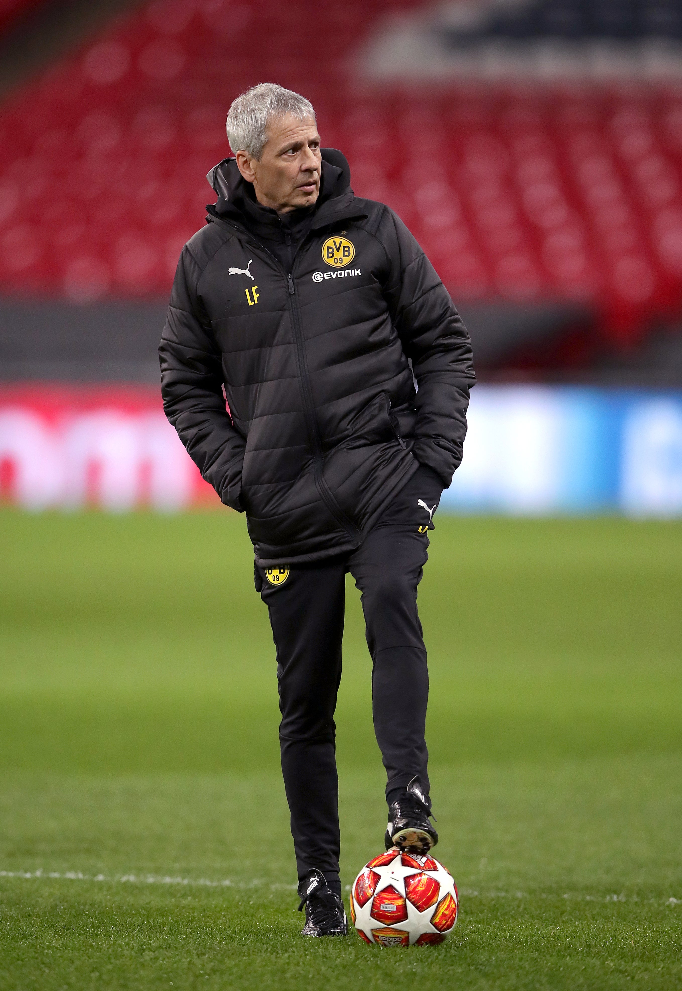 Ex-Borussia Dortmund manager Lucien Favre has been linked with Newcastle (John Walton/PA)