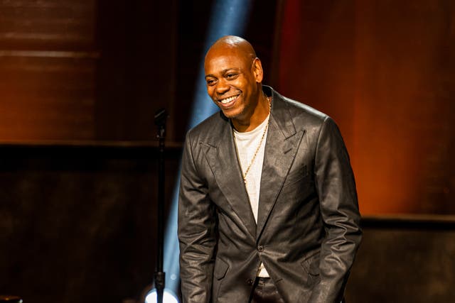 <p>Dave Chappelle was widely condemned for making ‘transphobic’ comments during his controversial 2021 special ‘The Closer’  </p>