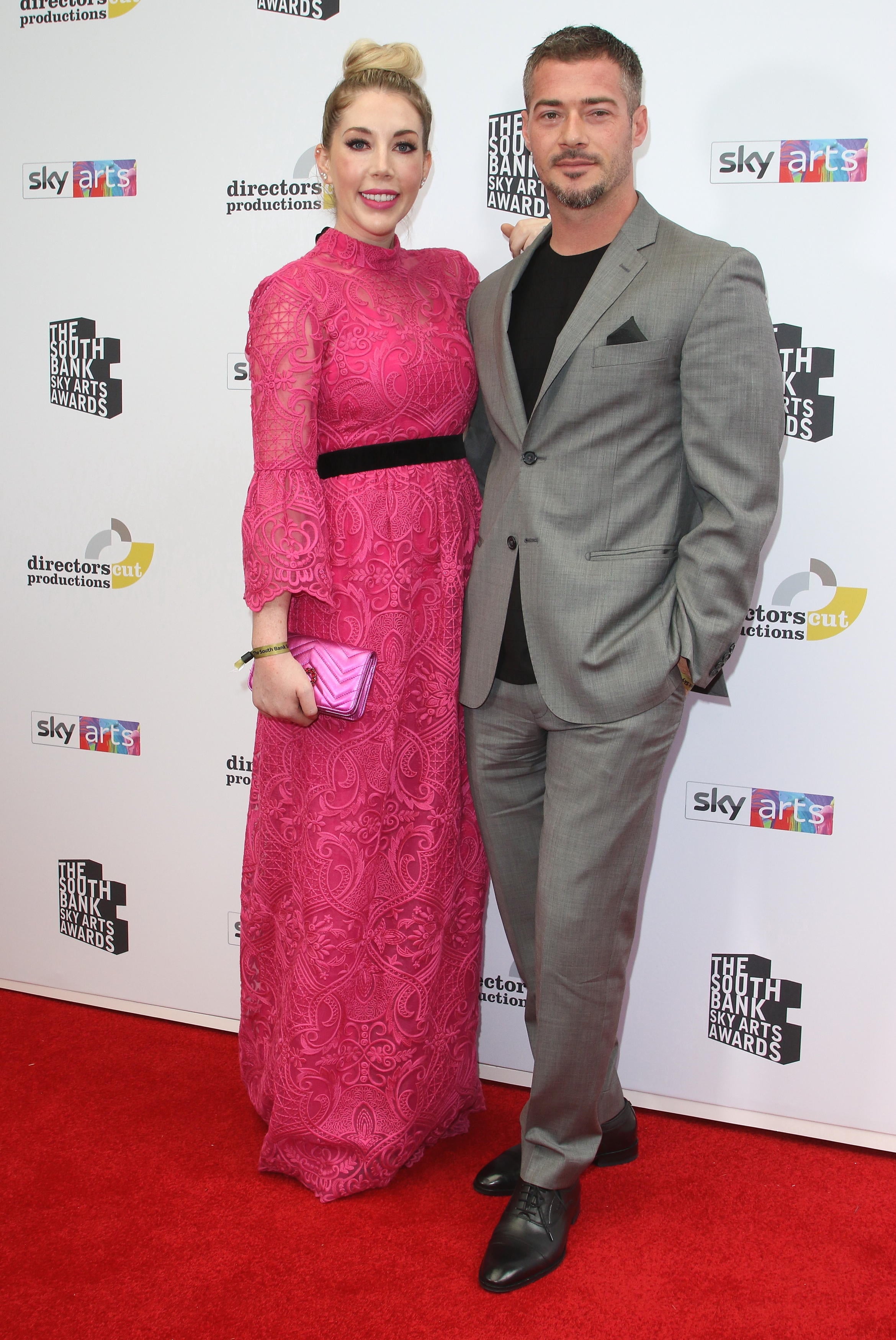 Katherine Ryan with husband Bobby Koostra (Alamy/PA)