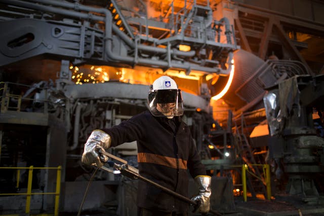 Liberty House steelworks in Rotherham (Steve Morgan/Liberty House/PA)
