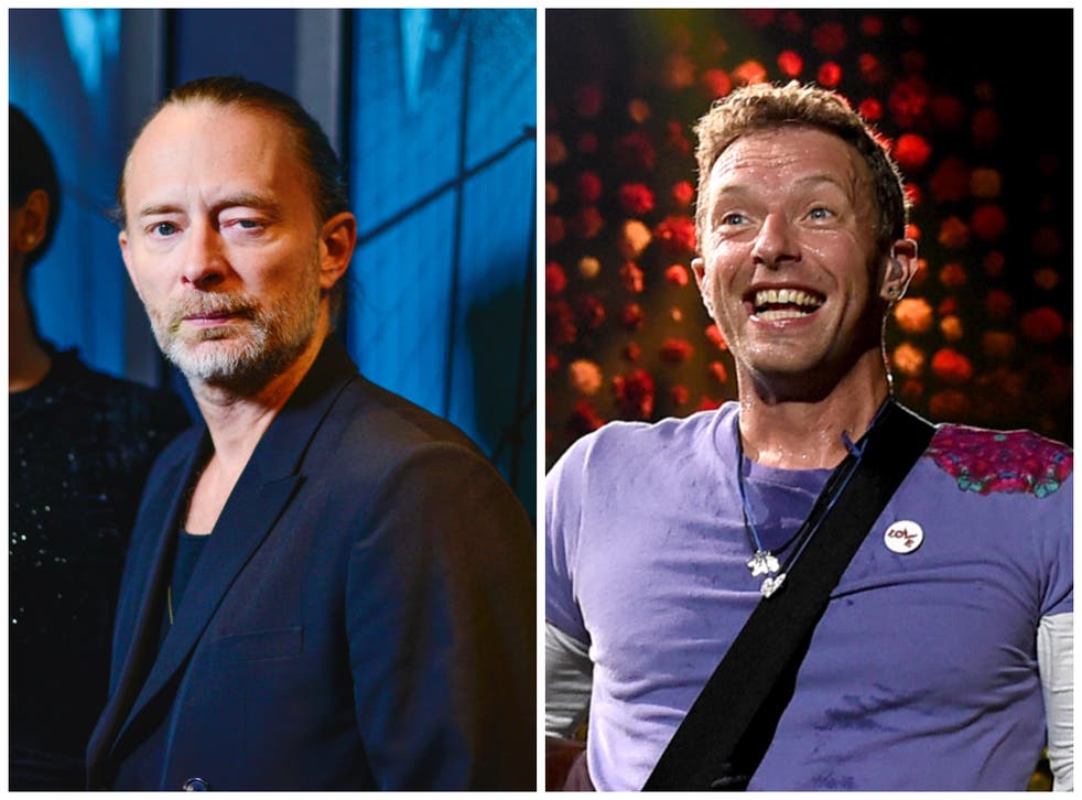 <p>‘Radiohead still sound like Radiohead and Coldplay like Coldplay'</p>