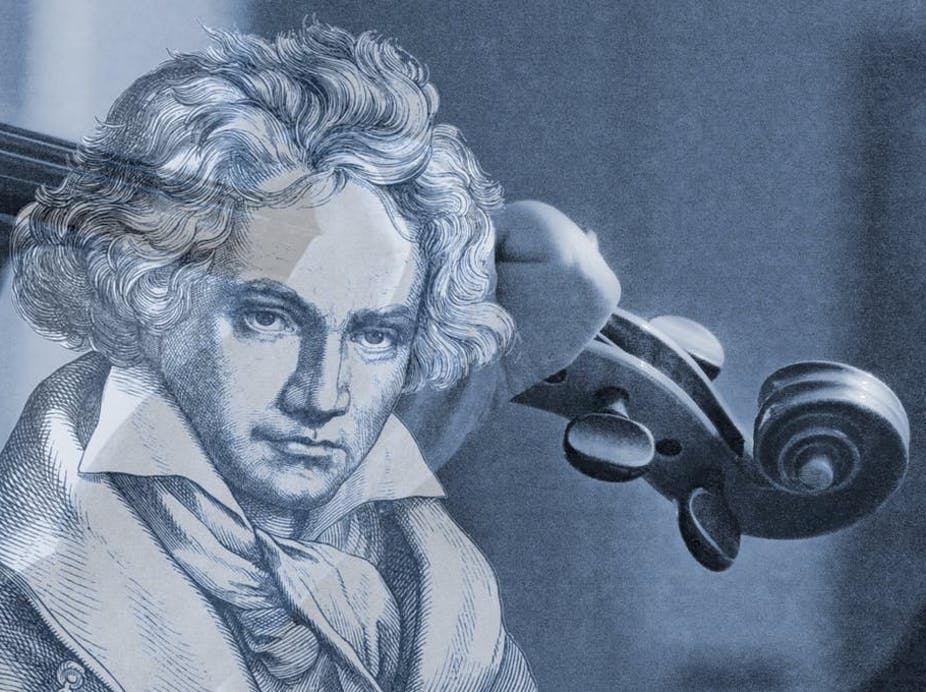 Beethoven was commissioned in 1817 to write two symphonies: he completed his Ninth Symphony in 1824, but the 10th remained in its early stages at the time of his death three years later