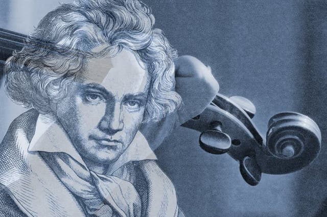 <p>Beethoven was commissioned in 1817 to write two symphonies: he completed his Ninth Symphony in 1824, but the 10th remained in its early stages at the time of his death three years later</p>