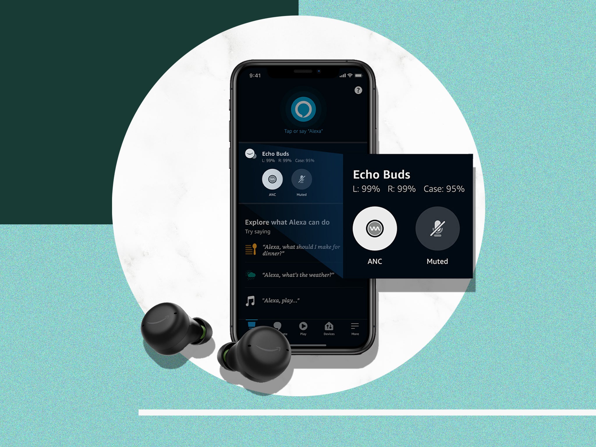 Official Site: All-new Echo Buds (2nd Gen), Wireless earbuds with  active noise cancellation and Alexa
