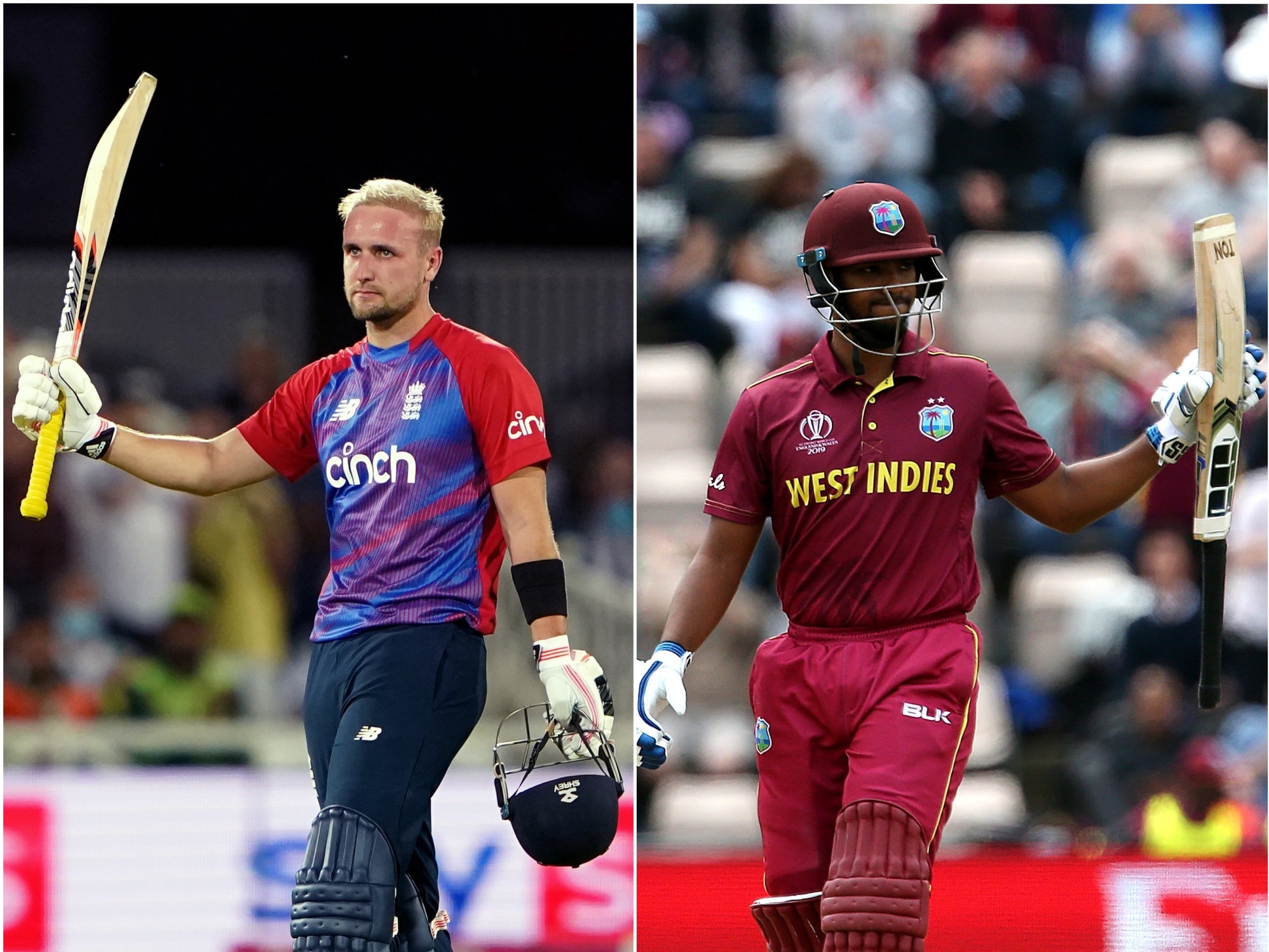 Liam Livingstone and Nicholas Pooran could be among the players to watch at the Twenty20 World Cup (Zac Goodwin/Steven Paston/PA)