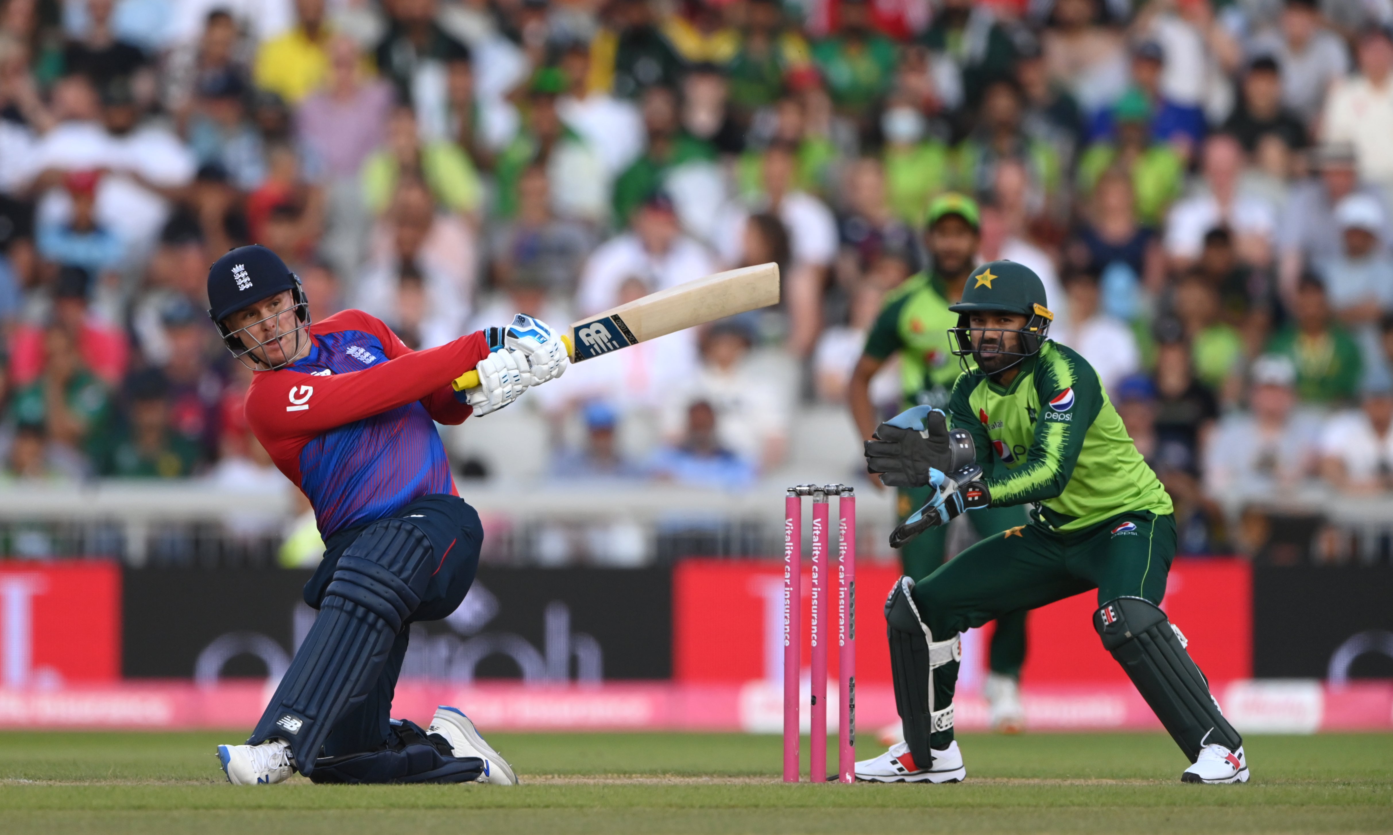 England edged Pakistan 2-1 in the T20 series in July