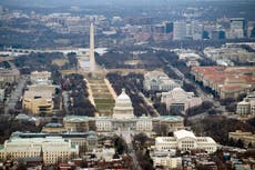 Sonic boom ‘explosion’ shakes Washington DC as fighter jets react to unresponsive plane before crash