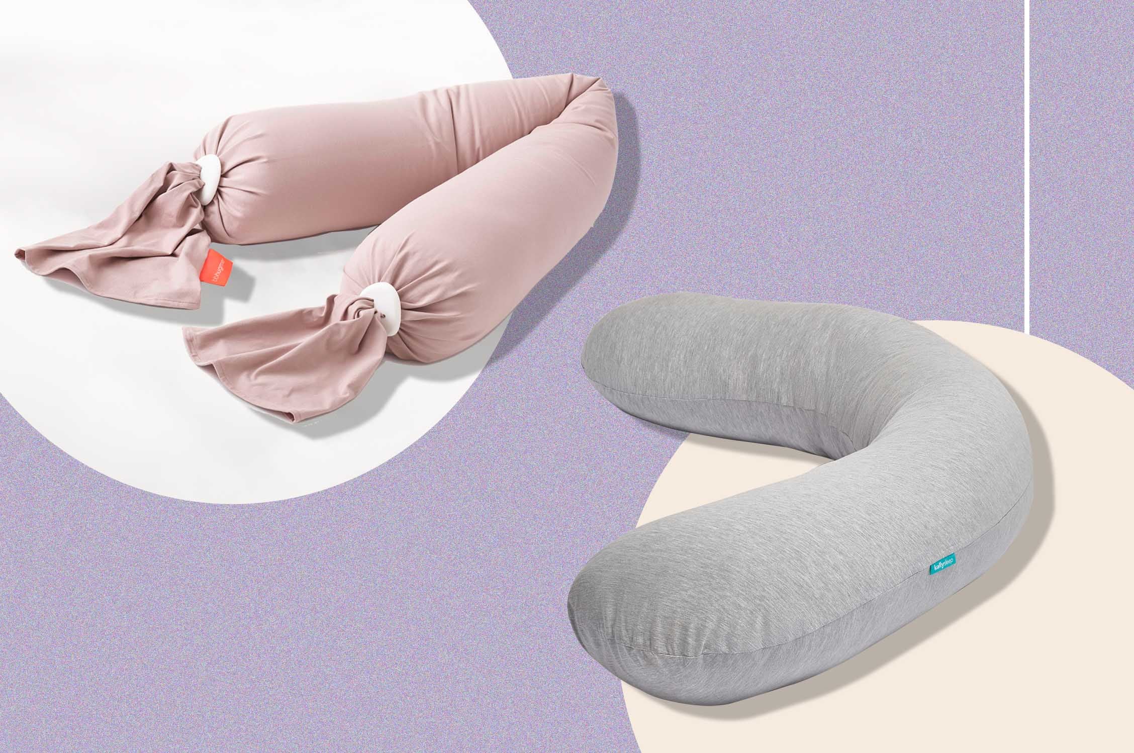 Duck Feather V Shaped Pillow Only Nursing Pregnancy Back Neck Support Pillow NHS 