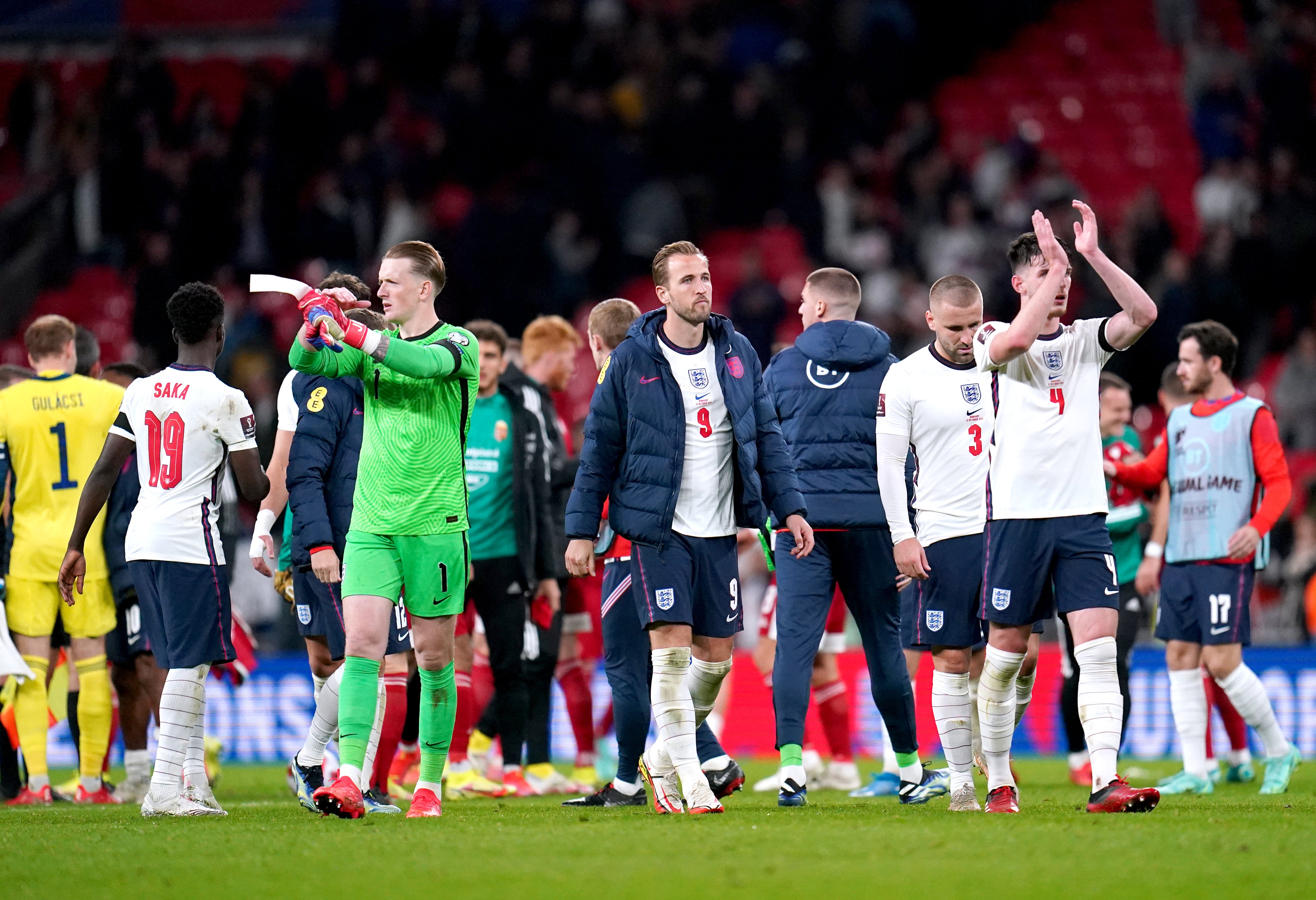 England were left frustrated after a 1-1 draw with Hungary (Nick Potts/PA)