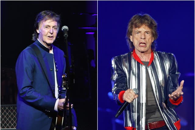 Paul McCartney llama a los Rolling Stones una 'banda de versiones de blues'