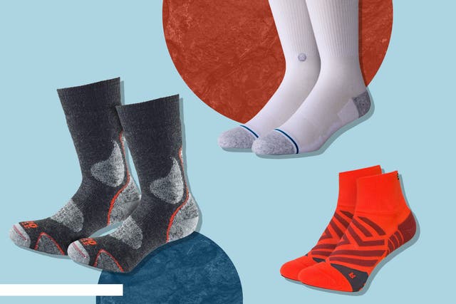 <p>A good pair of socks will be comfortable on all parts of your feet – all the way from your ankles to your toes</p>