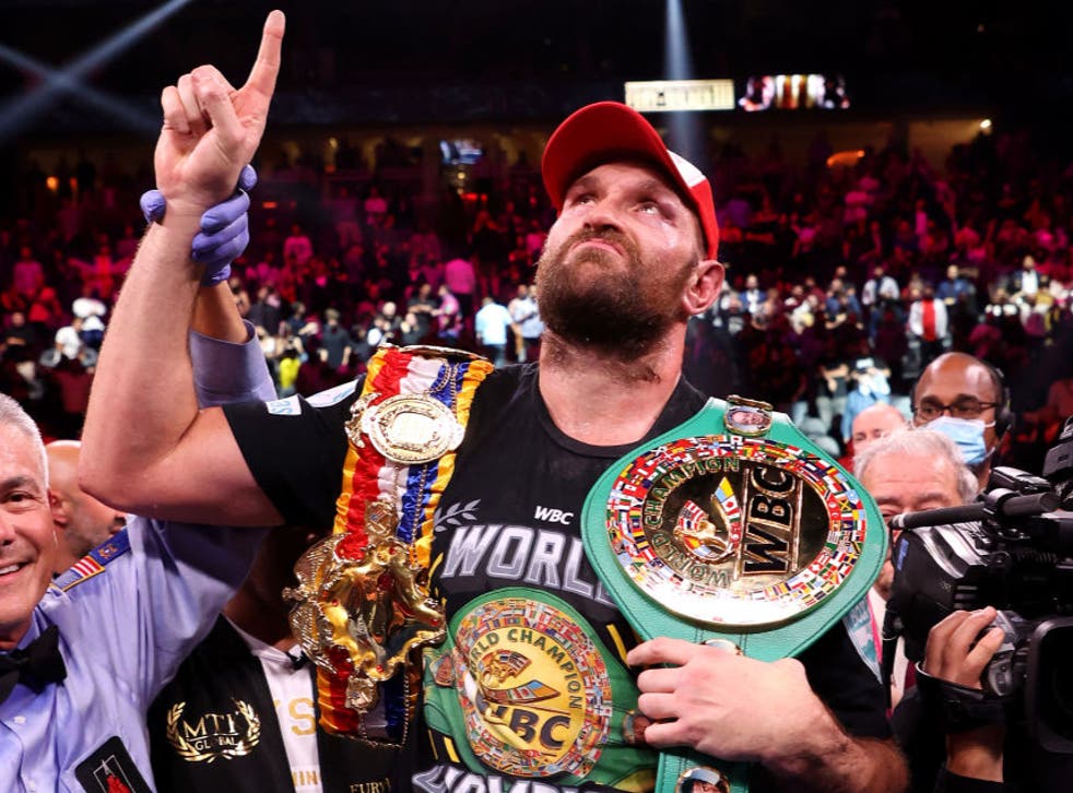 <p>Fury retained his WBC and Ring magazine titles with a second win over Wilder</p>