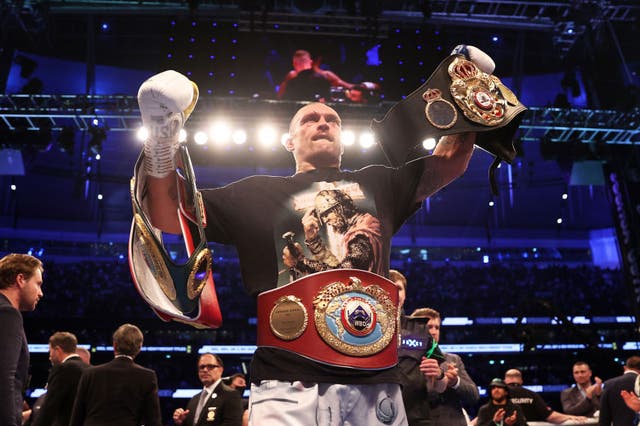 <p>Oleksandr Usyk is preparing for a rematch with Anthony Joshua </p>