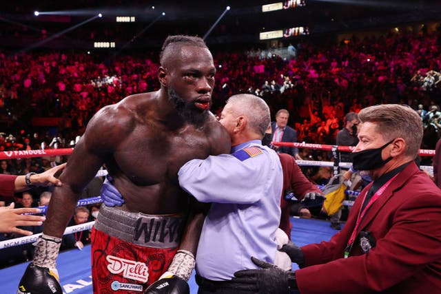<p>Wilder was stopped by Fury in the 11th round in Las Vegas</p>