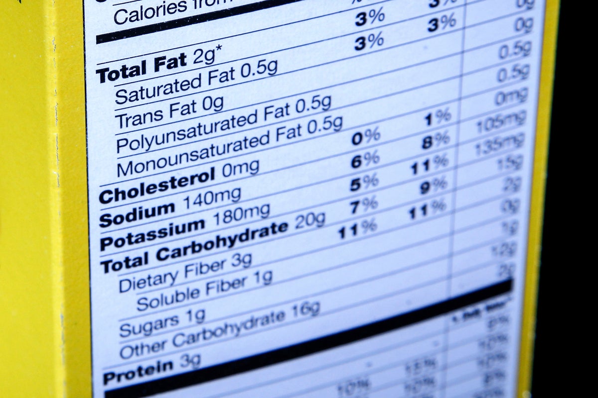 Biden wants to put calorie information on the front of food ...