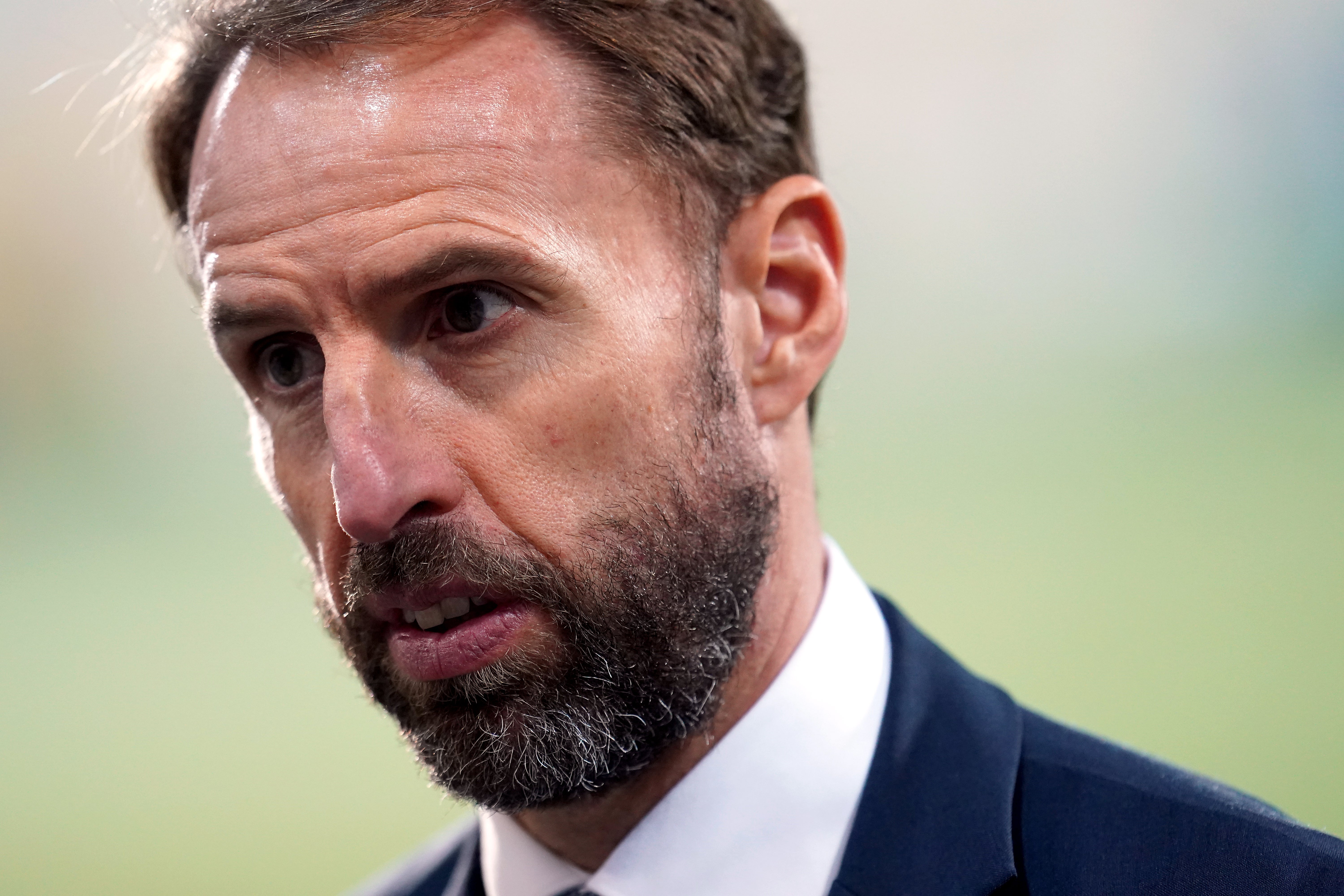 Gareth Southgate was disappointed with England’s performance against Hungary (Nick Potts/PA)