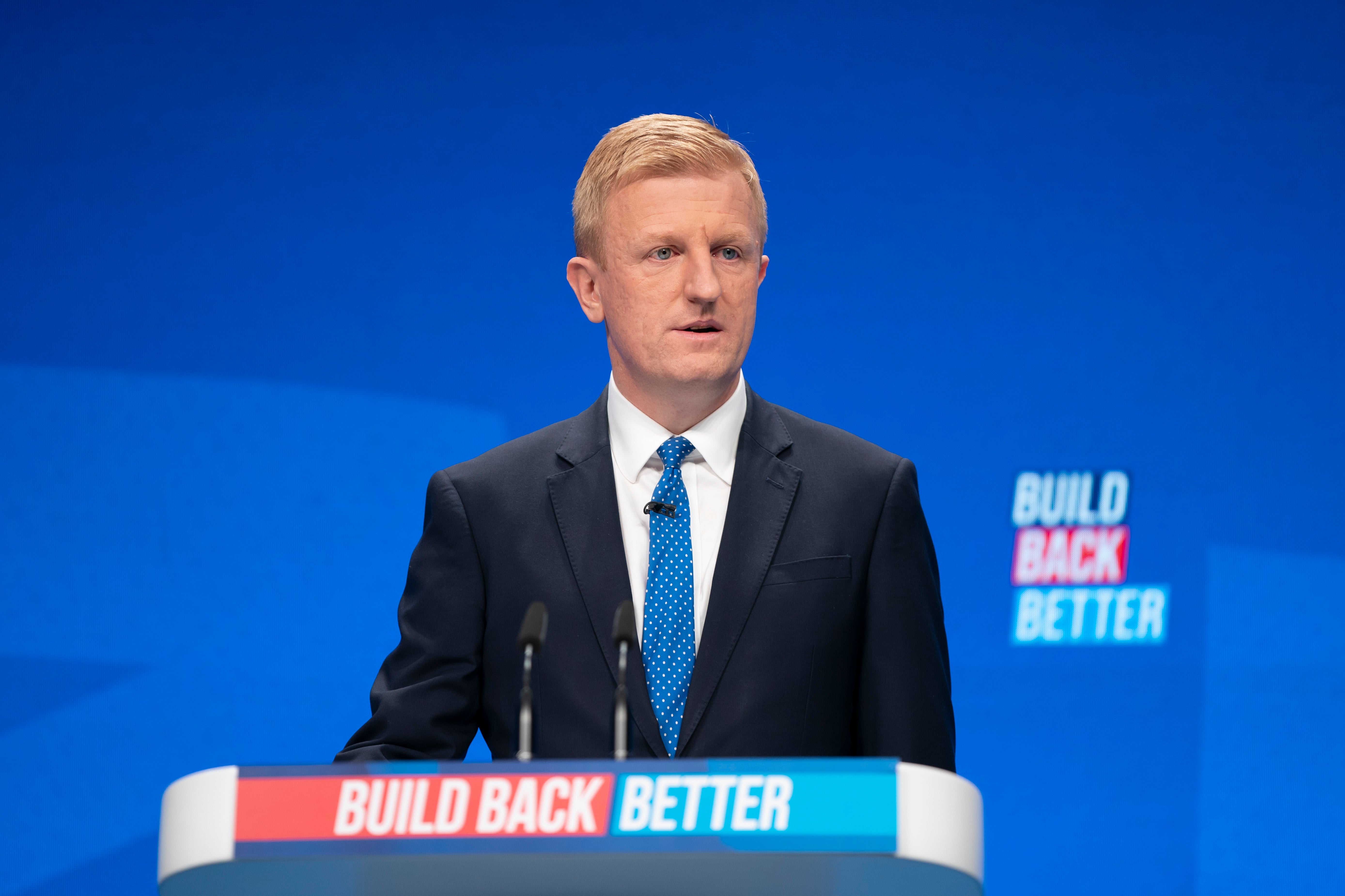<p>Oliver Dowden apologises for government failings in handling the pandemic</p>