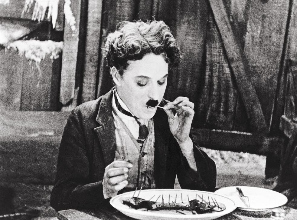 <p>Charlie Chaplin in ‘The Gold Rush’ (1940) </p>