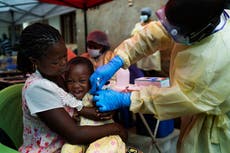 UN starts vaccinating people against Ebola in Congo