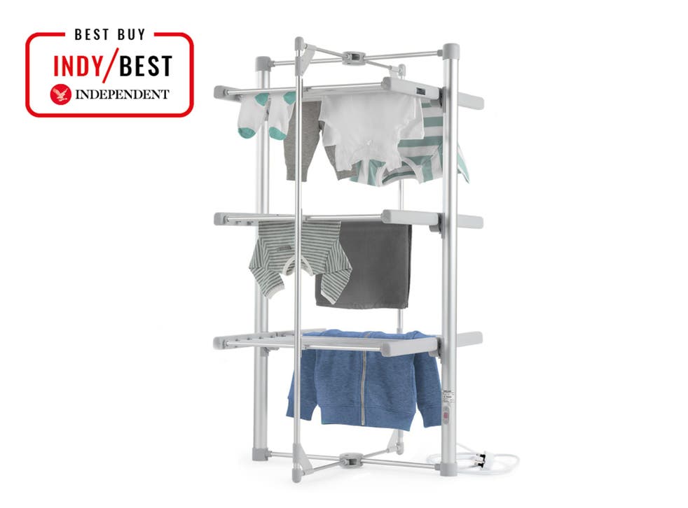 Best clothes airers and drying racks 2021: From heated to wall-mounted  rails | The Independent