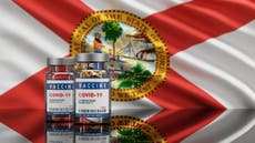 Florida fines county $3.5m for enforcing proof of Covid vaccine rule