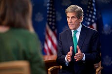 John Kerry changes optimistic tone on Cop26 and admits Glasgow may not hit target