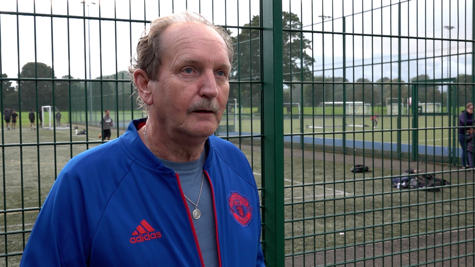 North Lincolnshire care worker Bob Johnstone has been with many of the refugees all the way through the asylum-seeking process (Rich McCarthy/PA)