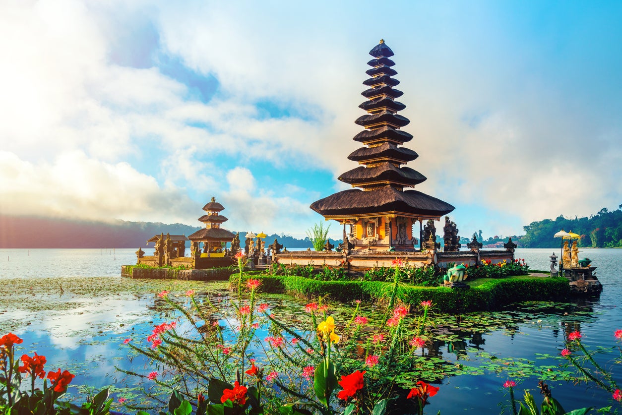 Bali’s temples and beaches usually tempt millions of tourists each year