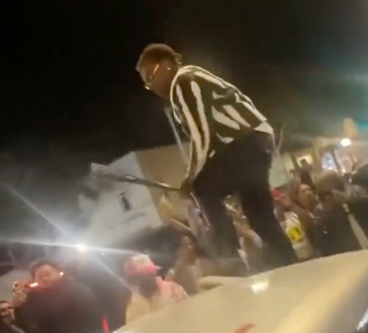 Rappers Young Thug and Gunna face backlash for destroying a Rolls Royce ...