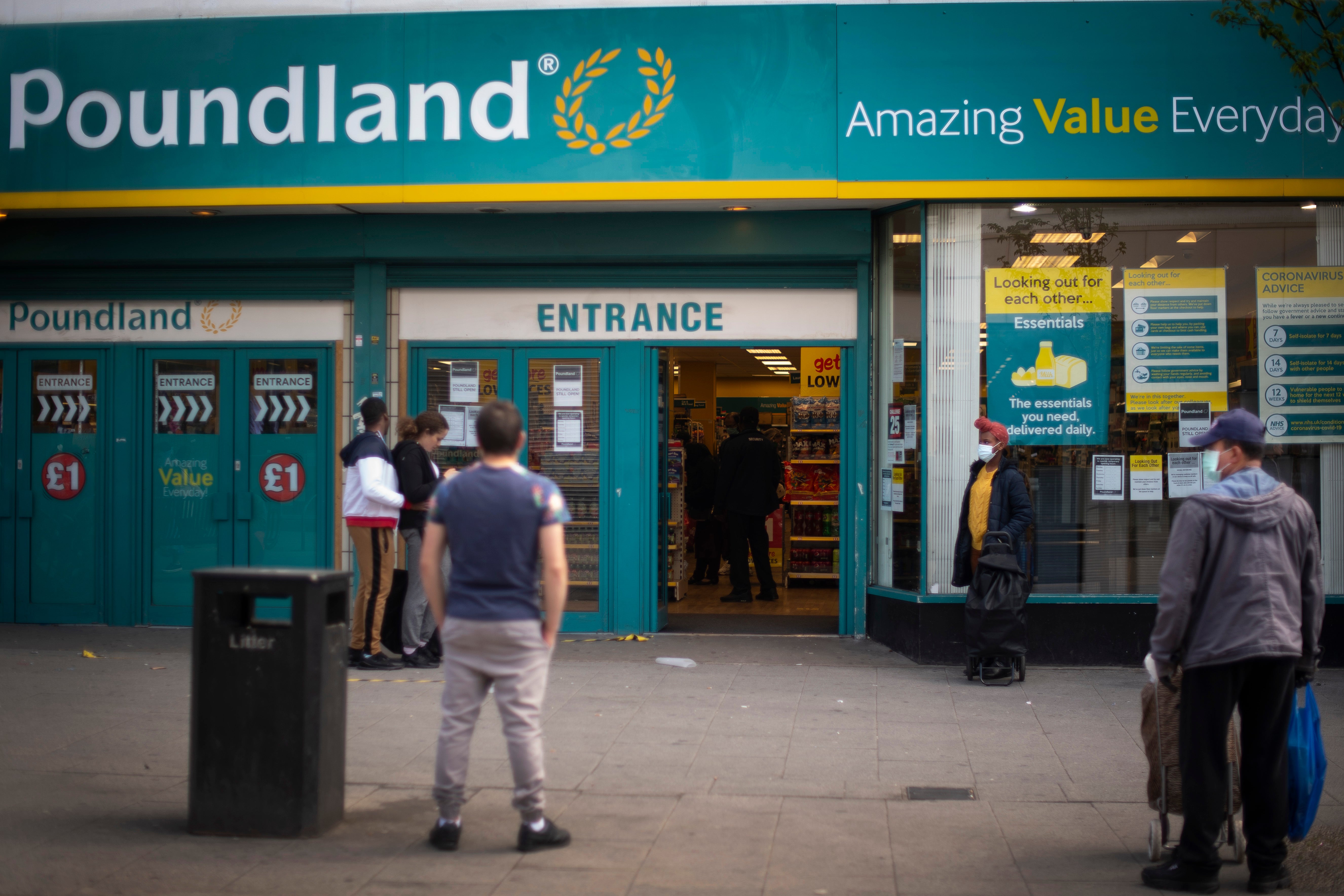 Poundland boss says supply chain issues will stay for 12 months. (Victoria Jones/PA)