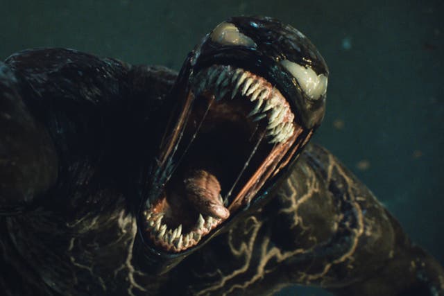 <p>Tom Hardy’s gooey, toothy alter ego Venom in ‘Venom: Let There Be Carnage'</p>