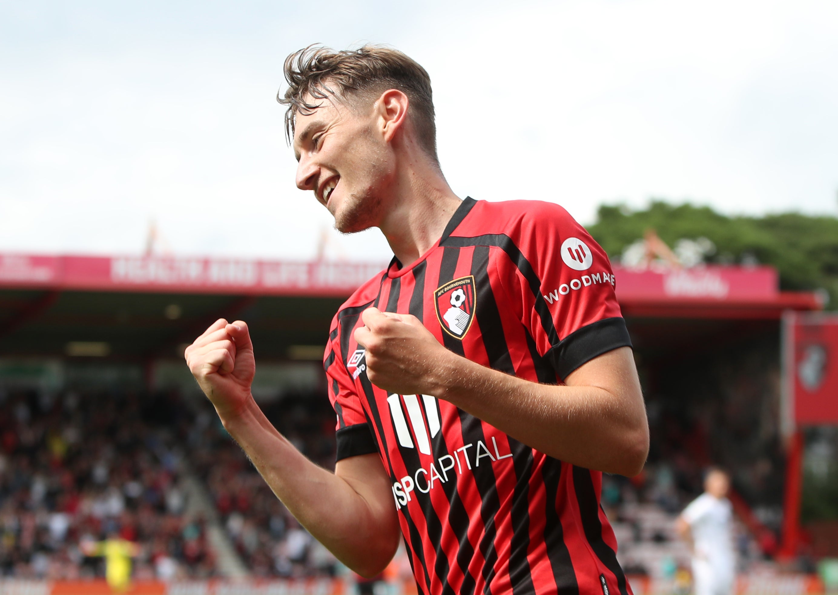 The Bournemouth winger was diagnosed with cancer of the lymphatic system in October