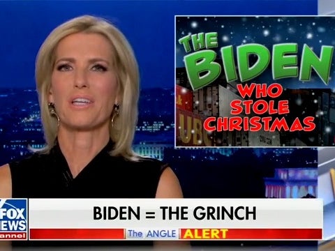 Fox News’s Laura Ingraham lays into Joe Biden over the supply chain crisis