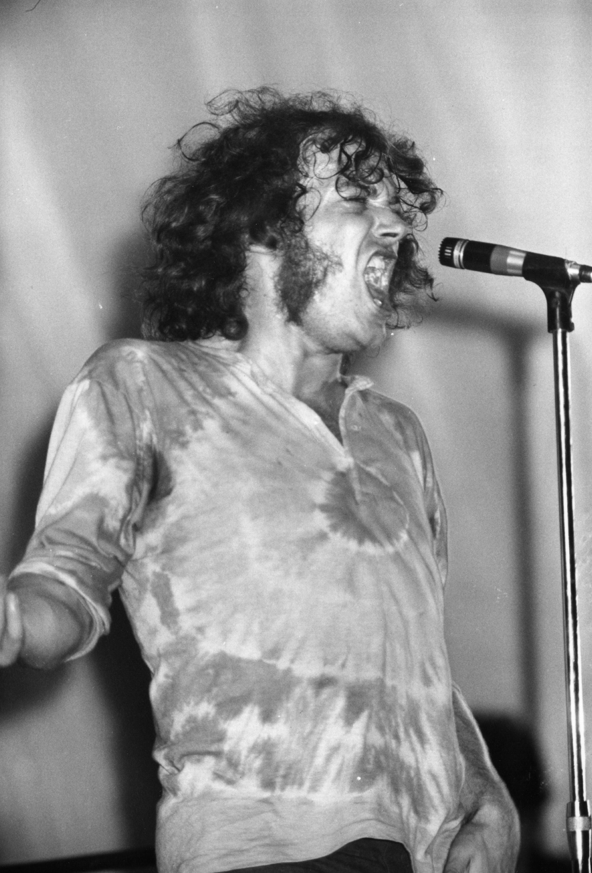 Cocker on stage around 1970