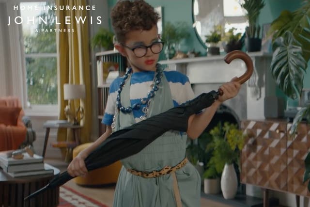 <p>‘The John Lewis advert of a young boy being the centre of attention for trashing everything while his sister obediently sits and paints in a corner is sexism encapsulated in 60 seconds’ </p>