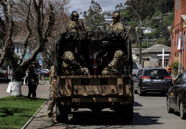 CHILE-ESTADO DE EMERGENCIA,