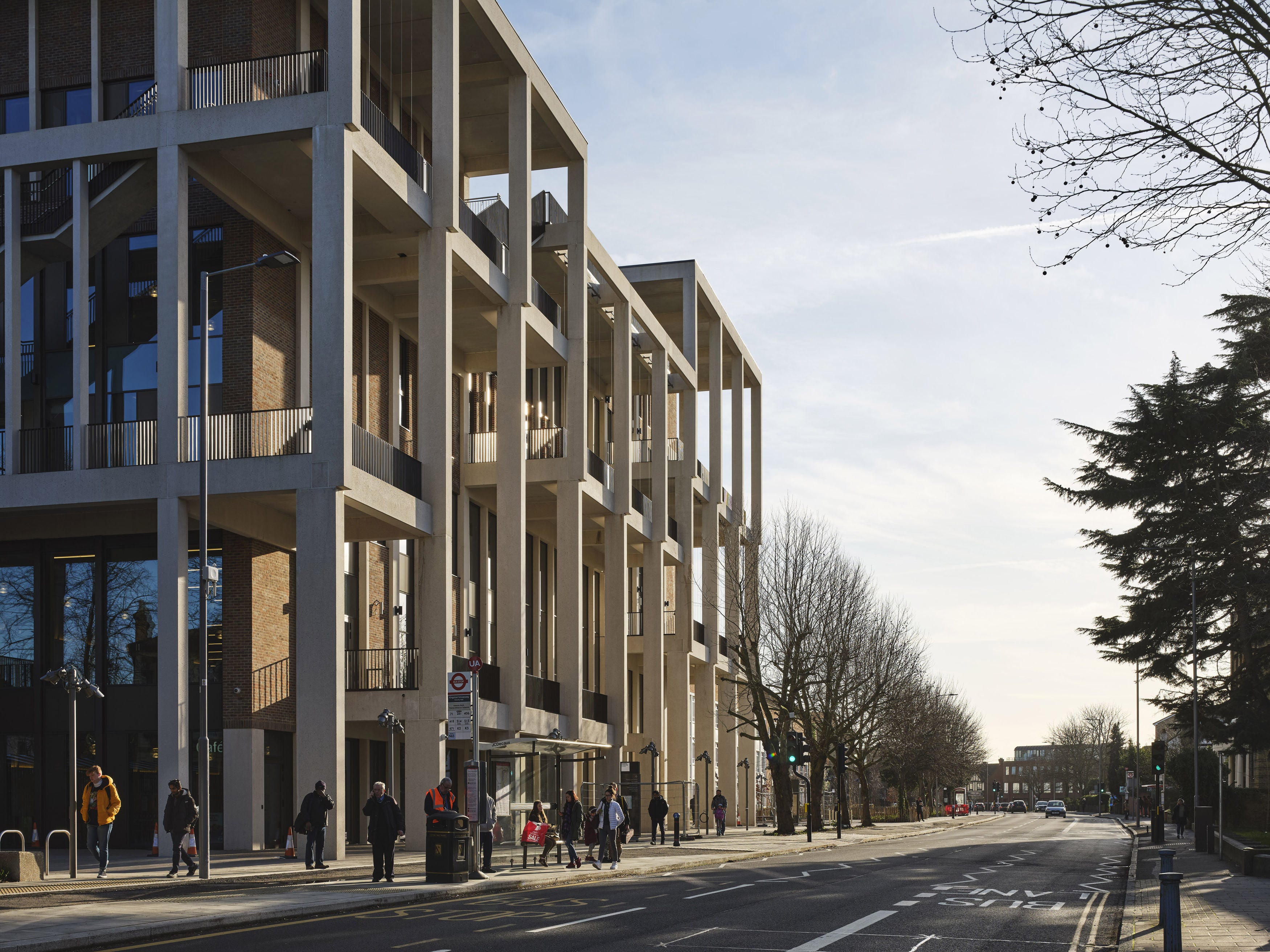 Kingston University Town House, which has been named as the winner of the 2021 RIBA Stirling Prize